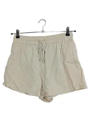 Vorschaubild 1 von Elastische Bund Shorts Damen Beige Leinen-Mix Gr. 38 L20