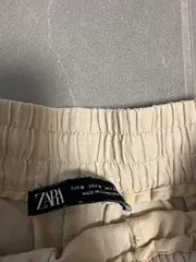Vorschaubild 4 von Elastische Bund Shorts Damen Beige Leinen-Mix Gr. 38 L20