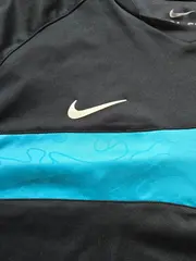 Vorschaubild 2 von T90 Fußball Trikot Herren M Schwarz Sportshirt Dri-Fit