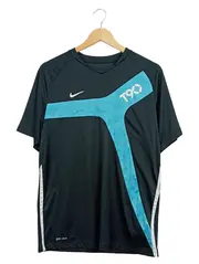 Vorschaubild 1 von T90 Fußball Trikot Herren M Schwarz Sportshirt Dri-Fit