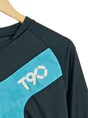 Vorschaubild 3 von T90 Fußball Trikot Herren M Schwarz Sportshirt Dri-Fit