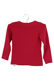 Vorschaubild 2 von Kinder Langarmshirt Gr. 86 Rot Casual Logo-Print