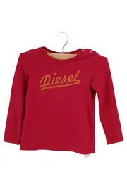 Vorschaubild 1 von Kinder Langarmshirt Gr. 86 Rot Casual Logo-Print