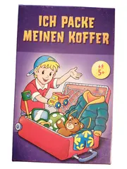 Vorschaubild 1 von Ich packe meinen Koffer Kartenspiel Merkspiel Kinder ab 5 Jahre