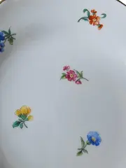 Vorschaubild 3 von Dekoschale Porzellan Weiß Blumenmuster Klassisch Ø 13 cm