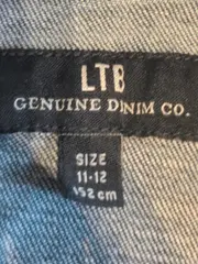 Vorschaubild 2 von Jeansjacke Kinder Gr. 152 Blau Pailletten Patch Denim