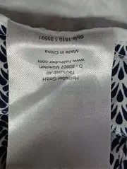 Vorschaubild 5 von Damen Stoffhose Gr. 36 Blau Gemustert Casual Modern