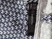 Vorschaubild 3 von Damen Stoffhose Gr. 36 Blau Gemustert Casual Modern