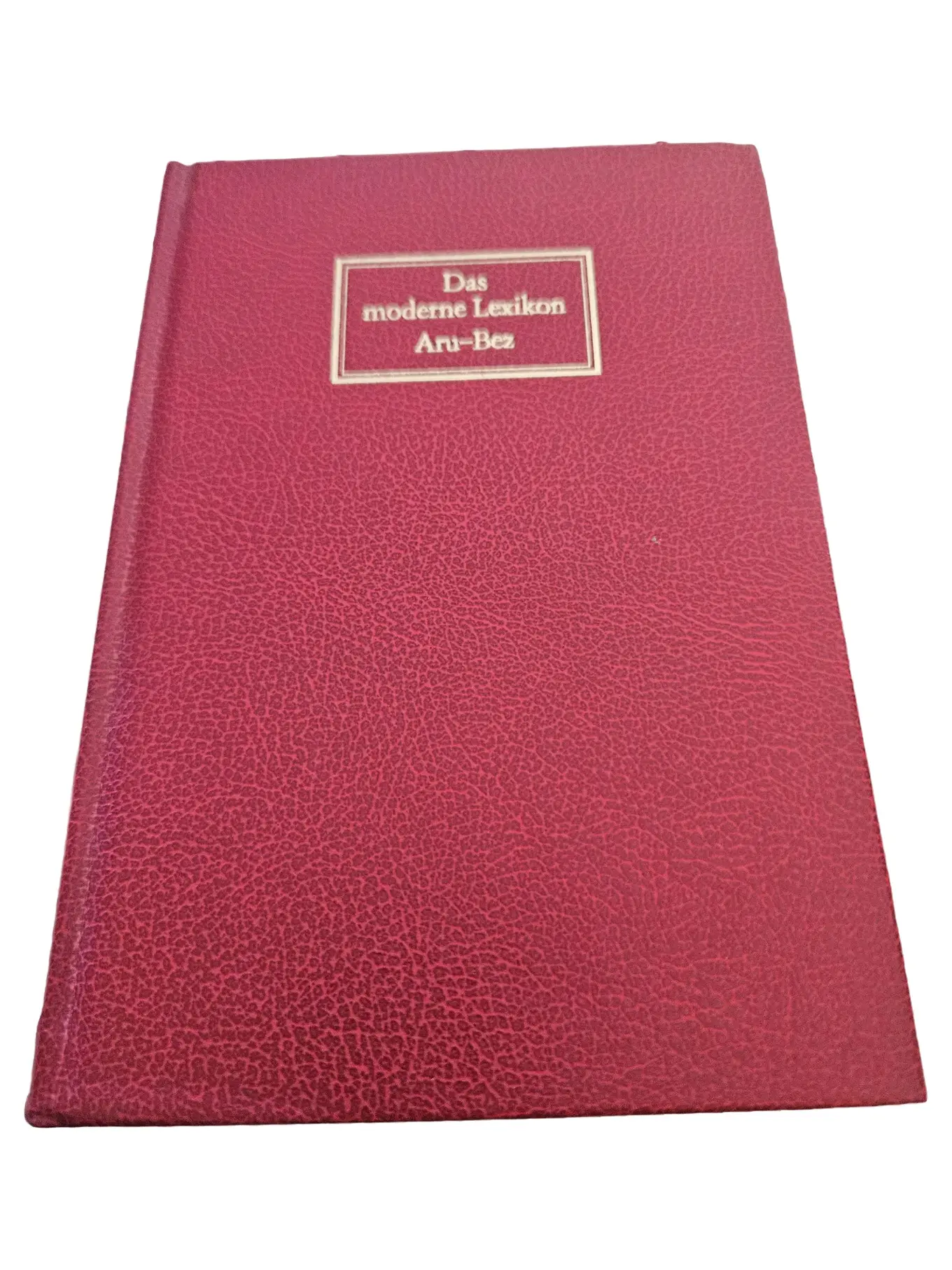 Lexikon Aru-Bez Wörterbuch Allgemeinwissen Nachschlagewerk Hardcover Deutsch