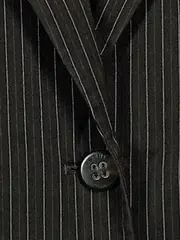 Vorschaubild 5 von Blazer Damen Nadelstreifen Grau Gr. 36 Business Sakko Langarm