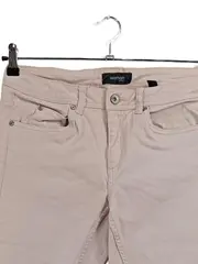 Vorschaubild 2 von Woman Damen Stoffhose Rosa Gr. 40 Slim Fit Baumwolle Stretch