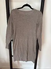 Vorschaubild 2 von EDC Damen Strickkleid Beige Gr. 32/XXS Casual Langarm