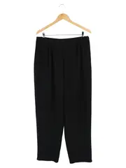 Vorschaubild 1 von Damen Stoffhose Gr. 46 Schwarz Elegant Business