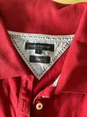 Vorschaubild 4 von Damen Langarm Poloshirt Rot Gr. 36;S Preppy Stil