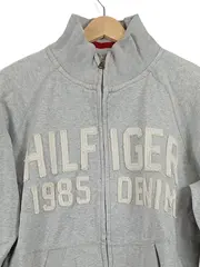 Vorschaubild 2 von Herren Sweatjacke Grau XL Schriftzug Reißverschluss Casual