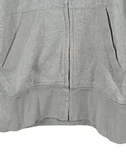 Vorschaubild 3 von Herren Sweatjacke Grau XL Schriftzug Reißverschluss Casual