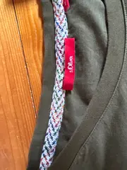 Vorschaubild 4 von Damen T-Shirt Casual Oliv Gr. 46/3XL Baumwolle Urban Traveller