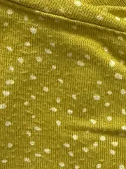 Vorschaubild 5 von Damen T-Shirt Gr. 40/L Grün gepunktet Casual Viskose Kurzarm