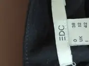 Vorschaubild 5 von EDC Damen A-Linienrock Gr. 38 Schwarz Casual Viskose Midirock