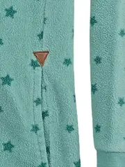 Vorschaubild 4 von Mädchen Hoodie Kleid Gr. 146/152 Türkis Sterne Fleece