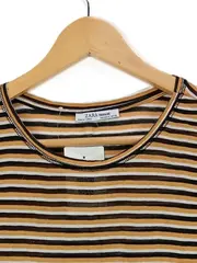 Vorschaubild 3 von Damen T-Shirt gestreift Gr. 38/M Mehrfarbig Casual