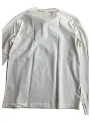 Vorschaubild 2 von Herren Poloshirt Langarm Gr. 46/S Weiß Casual