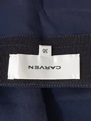 Vorschaubild 3 von Minirock Damen 36/S Dunkelblau Elegant Rüschen Polyester