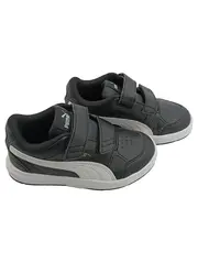 Vorschaubild 1 von Kinder Sneaker Low Klettverschluss Schwarz Weiß Gr. 29 Sportschuhe
