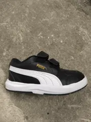 Vorschaubild 2 von Kinder Sneaker Low Klettverschluss Schwarz Weiß Gr. 29 Sportschuhe