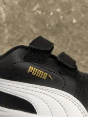 Vorschaubild 3 von Kinder Sneaker Low Klettverschluss Schwarz Weiß Gr. 29 Sportschuhe