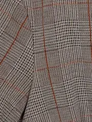 Vorschaubild 4 von Damen T-Shirt Kariert Mehrfarbig Kurzarm Klassisch Gr. 38/M