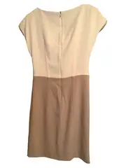Vorschaubild 2 von Freizeitkleid Damen Gr. 38/M Beige Elegant Raffungen