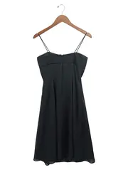 Vorschaubild 2 von Damen Abendkleid Gr. 38;M Schwarz Elegant Party Festlich Polyester