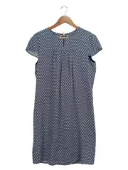 Vorschaubild 1 von Damen Freizeitkleid Gr. 38 Mehrfarbig Casual Blumenmuster Viskose