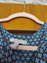 Vorschaubild 4 von Damen Freizeitkleid Gr. 38 Mehrfarbig Casual Blumenmuster Viskose