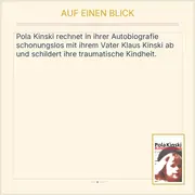 Vorschaubild 2 von Pola Kinski Kindermund Autobiografie Buch