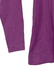 Vorschaubild 3 von EDC Damen Langarmshirt Gr. 36/S Lila Casual Baumwolle Uni