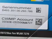 Vorschaubild 2 von FRITZ!Box Fon WLAN 7270 Router DSL Telefon DECT Rot