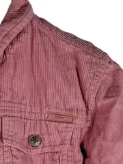 Vorschaubild 3 von Mädchen Cordjacke Rosa Gr. 80 Baumwolle Casual