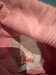 Vorschaubild 5 von Mädchen Cordjacke Rosa Gr. 80 Baumwolle Casual