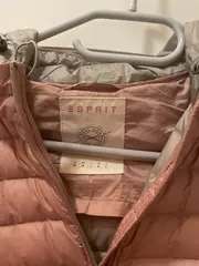 Vorschaubild 5 von Damen Steppmantel Rosa Gr. M Kapuze Leicht Übergangsmantel