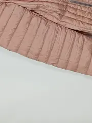 Vorschaubild 3 von Damen Steppmantel Rosa Gr. M Kapuze Leicht Übergangsmantel