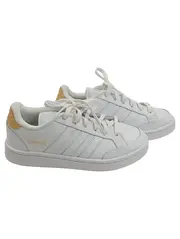 Vorschaubild 1 von Sneaker Low Kinder Gr. 36 2/3 Weiß Gold Sportschuh