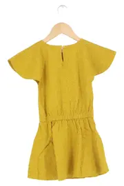 Vorschaubild 2 von OKAIDI Freizeitkleid Mädchen Gr. 110 Gelb Sommerkleid Baumwolle Floral