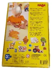 Vorschaubild 2 von 6 erste Puzzles Bauernhof mit Holzfigur ab 3 Jahren Kinderpuzzle