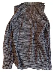 Vorschaubild 4 von Herrenhemd Slim Fit Langarm Gr. 40 Blau Geometrisch Business