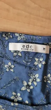 Vorschaubild 4 von EDC Damen Sommerkleid Blumenmuster Gr. M Feminin Freizeit