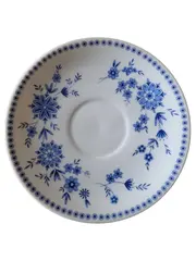 Vorschaubild 1 von Unterteller Weiß Blumen Klassisch Porzellan