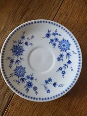 Vorschaubild 2 von Unterteller Weiß Blumen Klassisch Porzellan