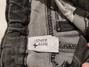 Vorschaubild 4 von Kinder Jeans Hose Tapered Fit Grau Gr. 152 Casual Biker-Stil